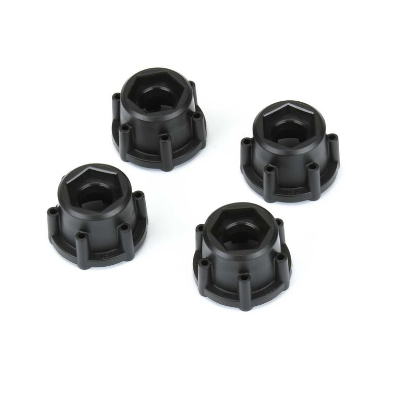 PRO-LINE: 6x30 to 17mm Hex Adapters for 6x30 2.8" Wheels