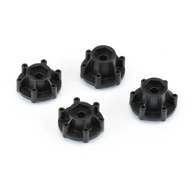 PRO-LINE: 6x30 to 12mm SC Hex Adapters for 6x30 SC Wheels