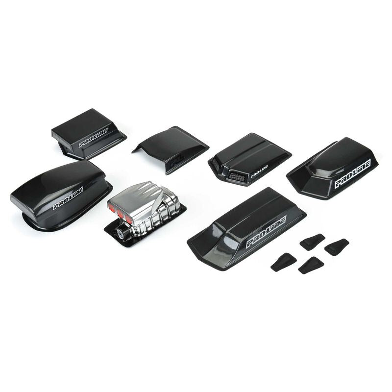 PRO-LINE: No Prep Drag Racing Hood Scoops & Blowers (8)