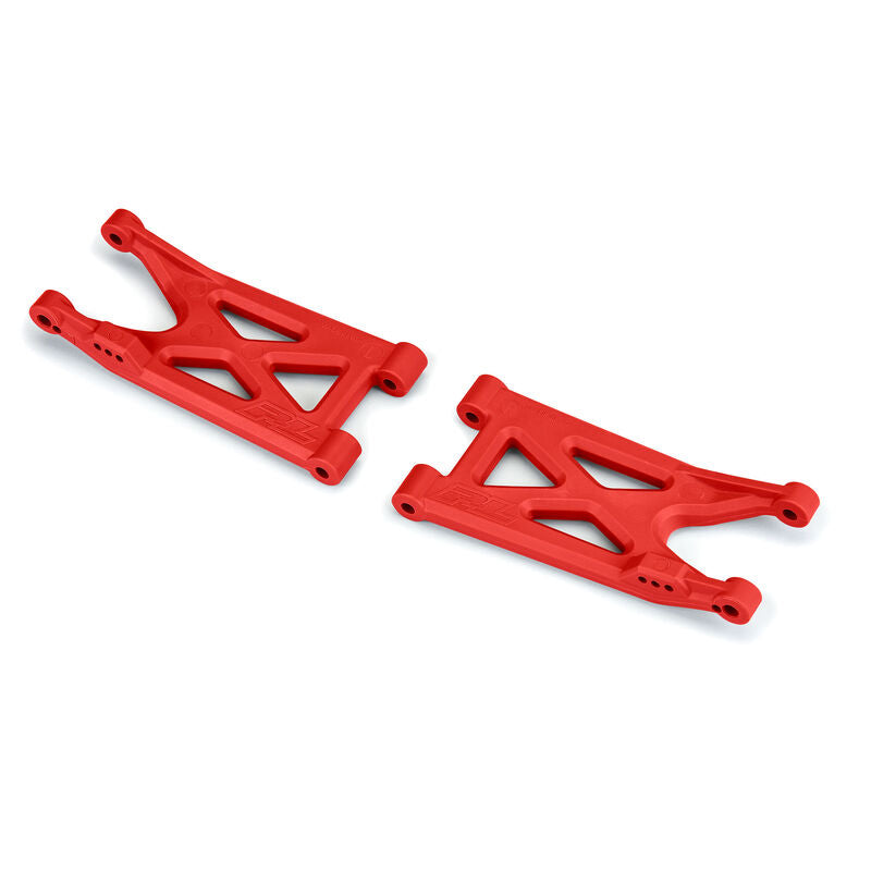 PRO-LINE: Bash Armor Rear Suspension Arms (Red) for ARRMA 3S Vehicles