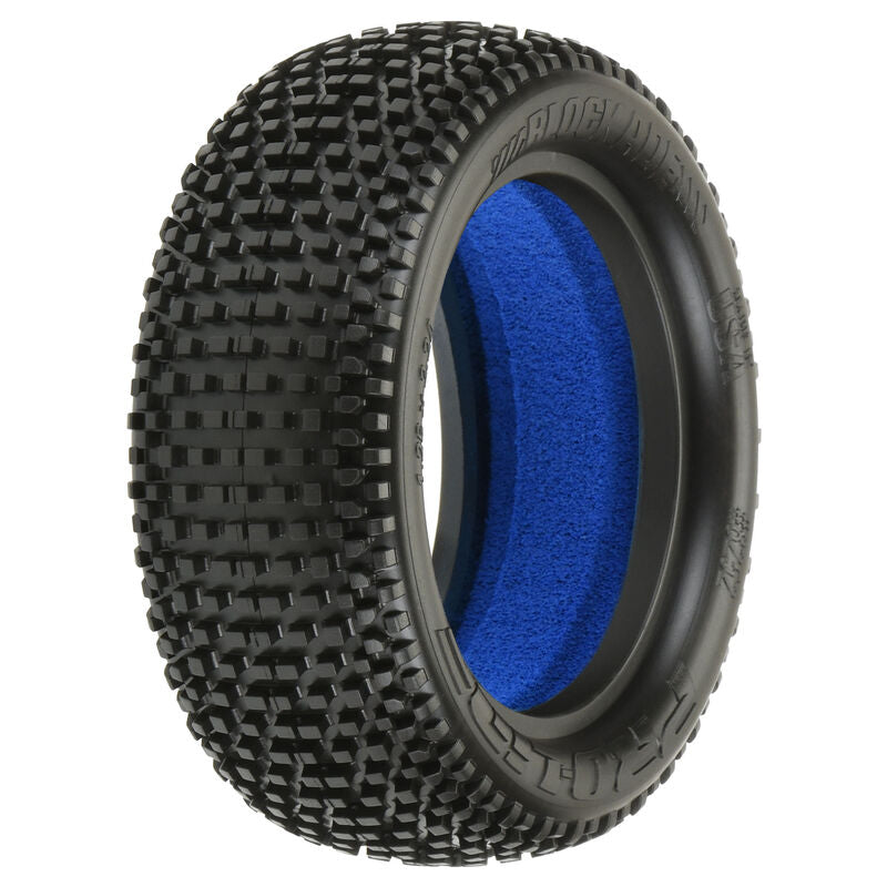 PRO-LINE: Fr Blockade 2.2 4WD M3 Soft Off Rd w/Foam: BX(2)
