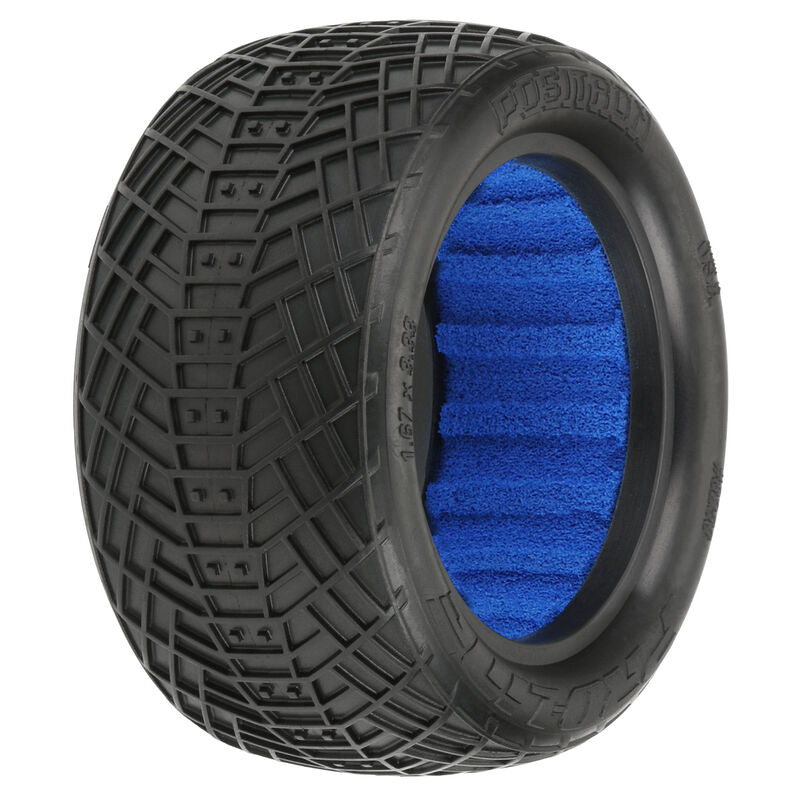 PRO-LINE: Rear Positron 2.2 S3 Soft Tire w/ Foam: Buggy (2)