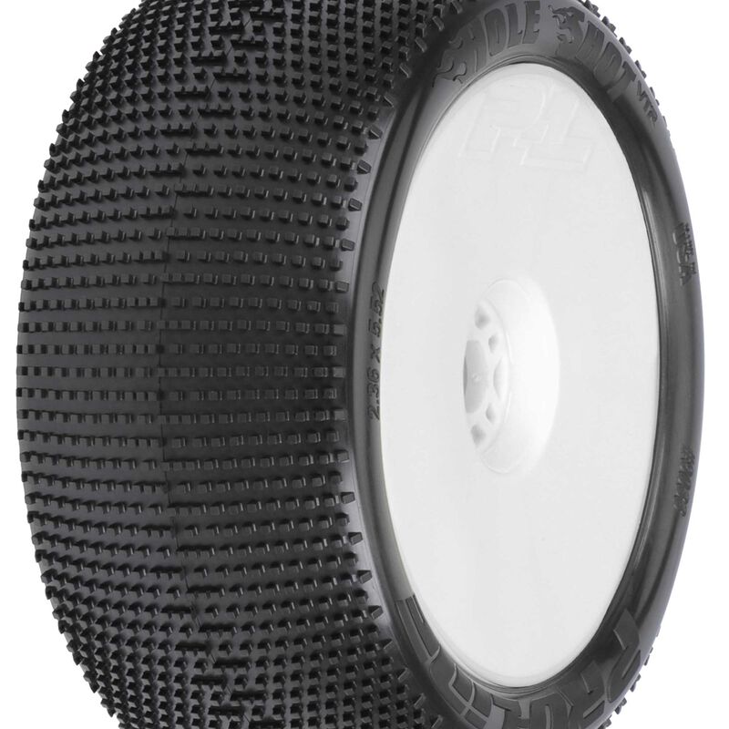 PRO-LINE: HoleShot VTR 4.0 S3 1:8 TruckMTD White Wheels F/R