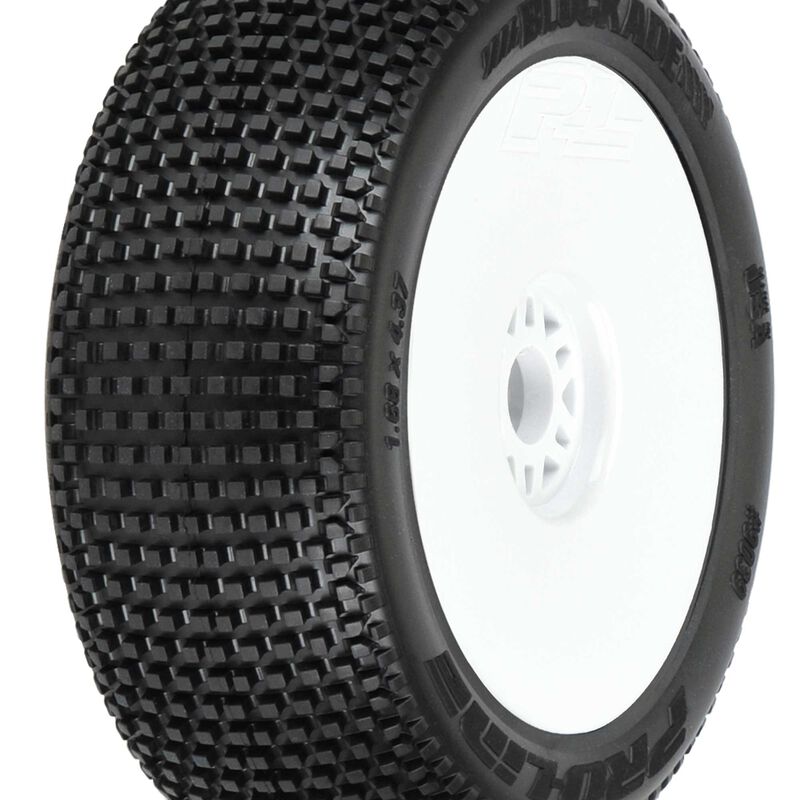 PRO-LINE: Blockade S3 1:8 Buggy MTD V2 White Wheels F/R
