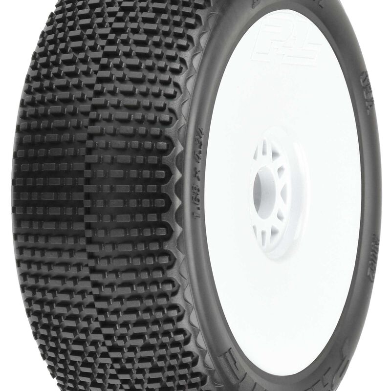 PRO-LINE: Buck Shot S3 1:8 Buggy MTD V2 White Wheels F/R