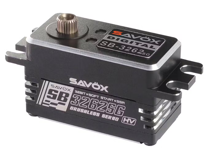 SAVOX: Low Profile HV Brushless Servo 28kg 0.08sec @7.4v 53g 40.8x20x25.4mm