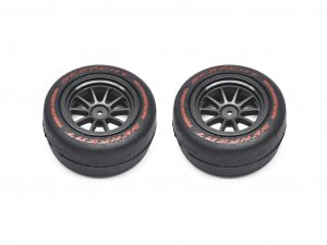 SERPENT Wheel/tyre set fr S (2) F190