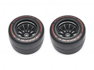 SERPENT Wheel/tyre set rr S (2) F190