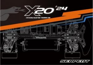 SERPENT Medius X20 '24 aluminium 1/10 EP