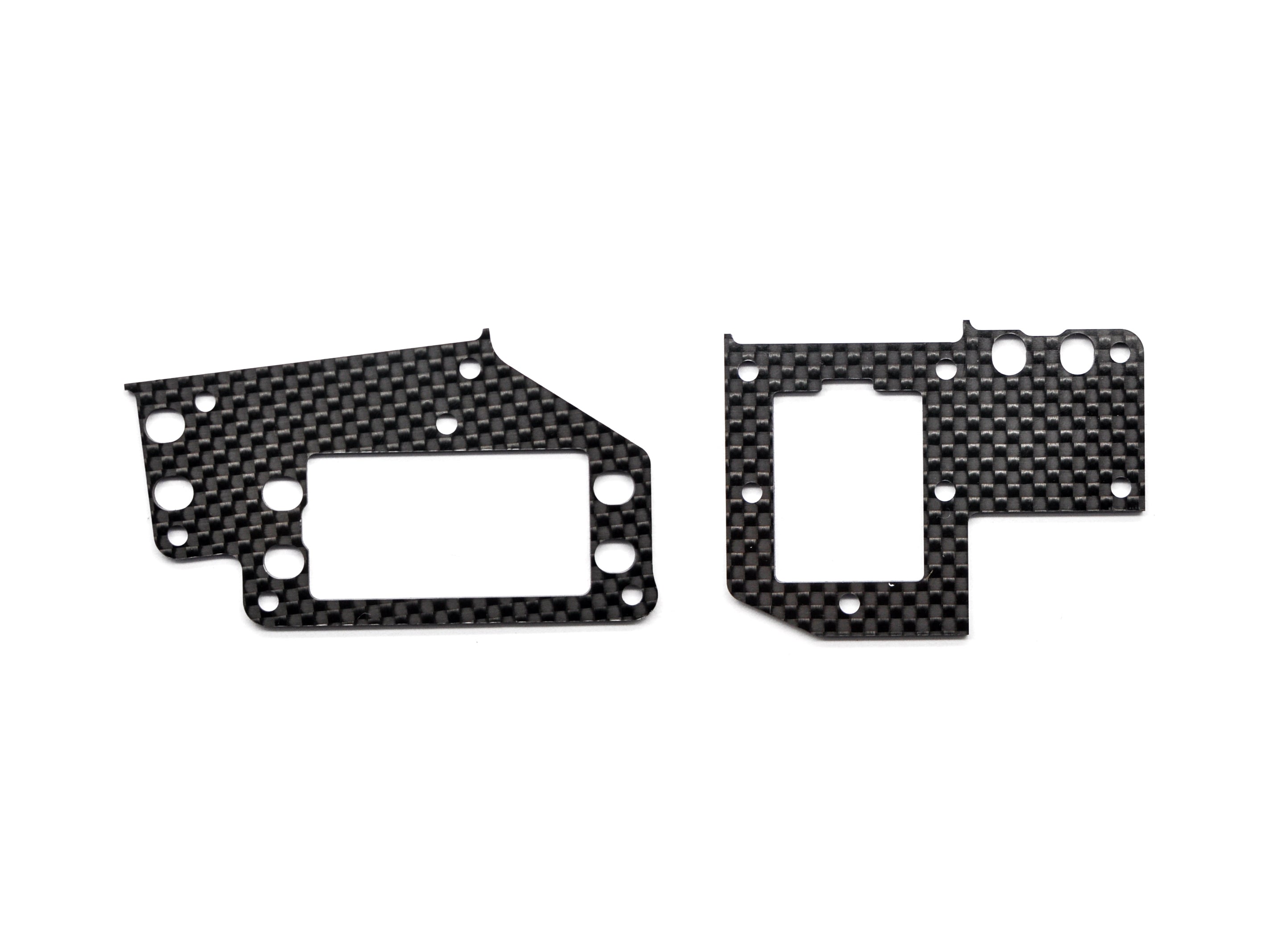 SERPENT Radioplate mounts carbon (2) SRX8 Gen3