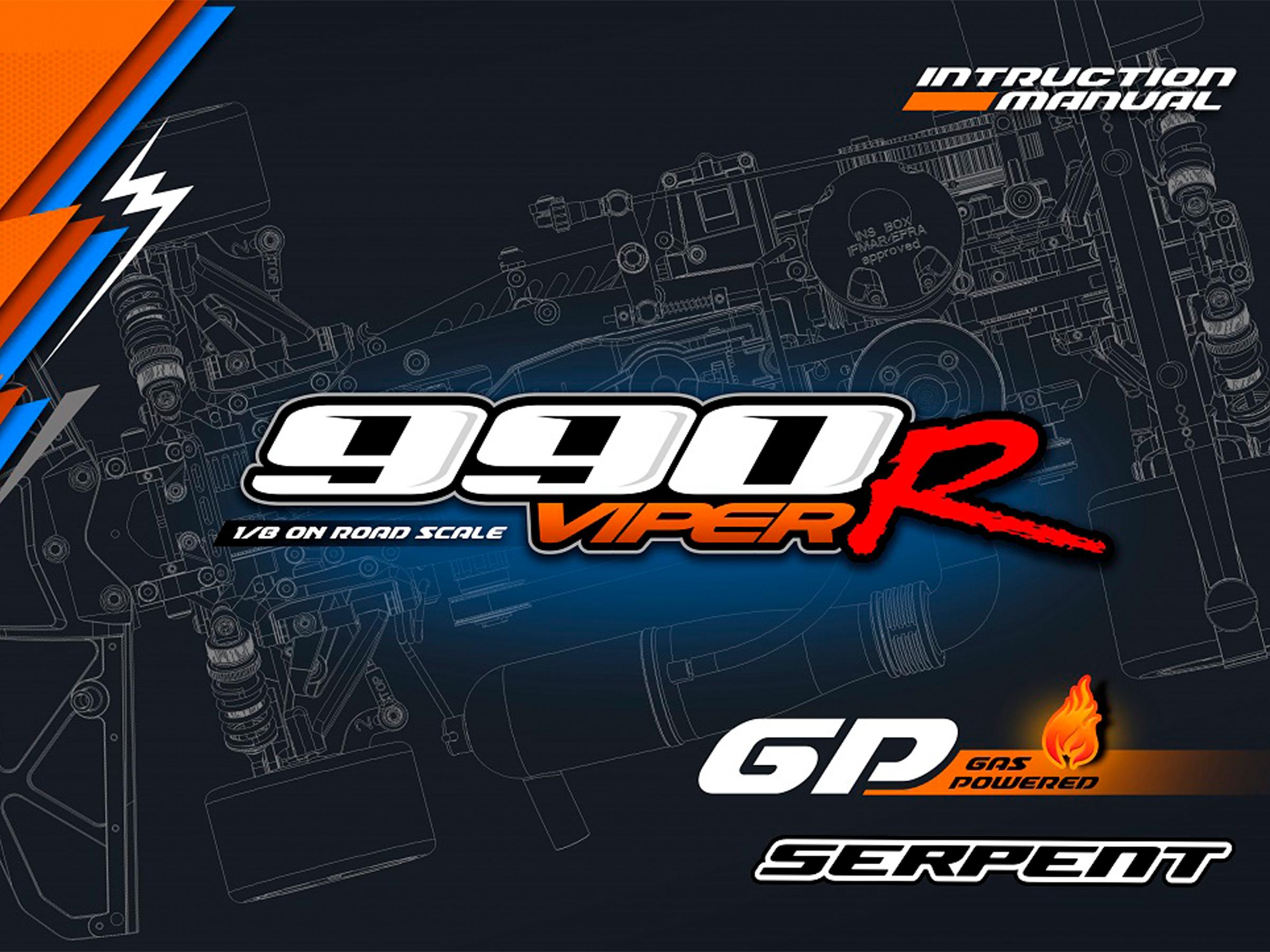 SERPENT Serpent Viper 990R 1/8 GP