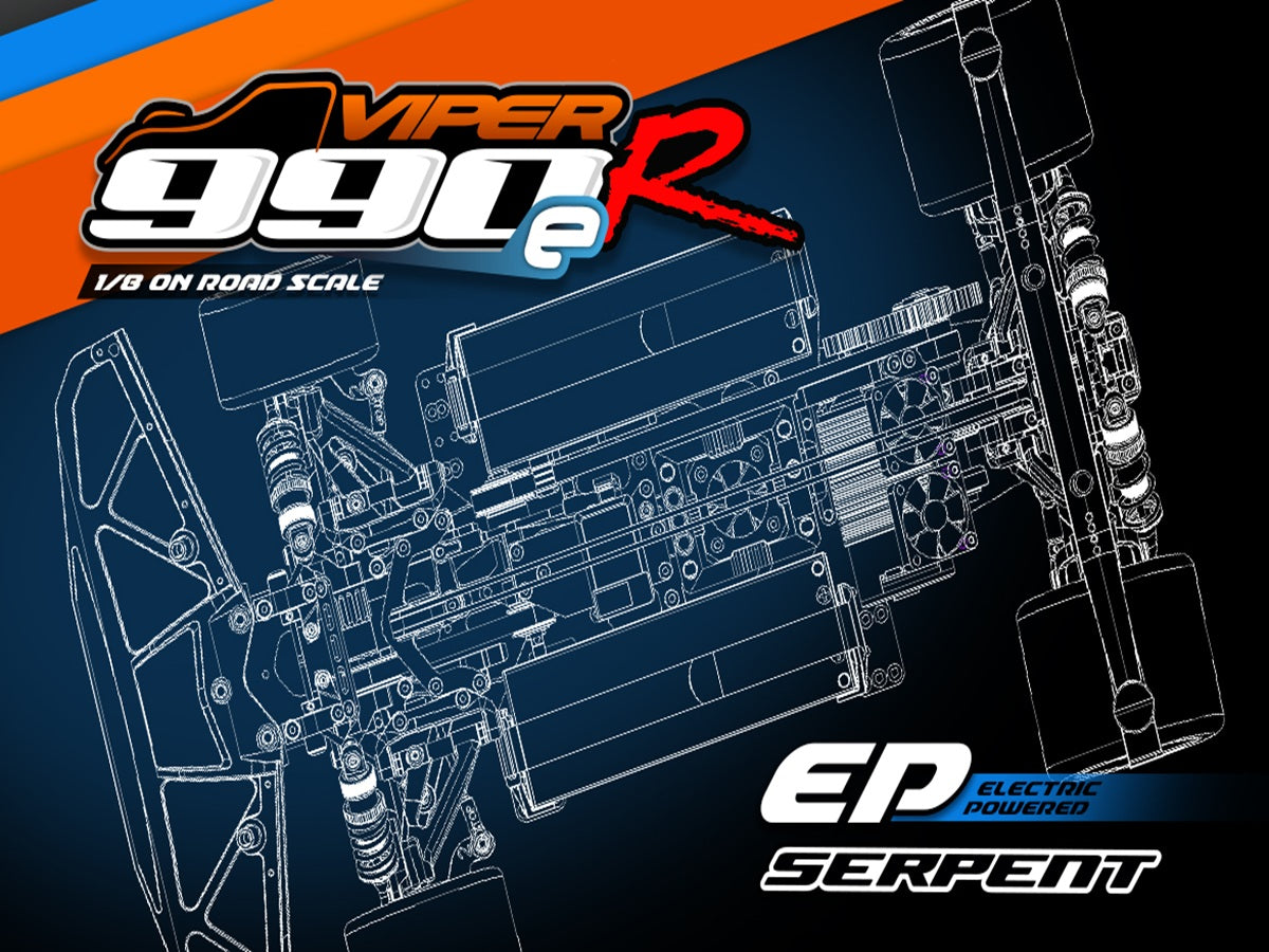SERPENT Serpent Viper 990E R 4wd 1/8 EP