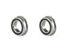 SERPENT: Ballbearing 8x14x4 flanged SS (2)  (SER1394)