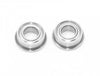 SERPENT: Ball bearing 4x8x3 flanged SS (2) (SER1398)