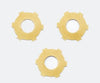 SERPENT: Slipper pad yellow (3) SRX2 (SER500158)