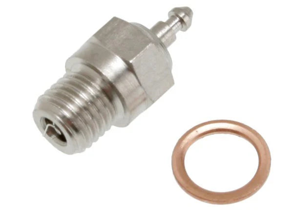 TRAXXAS 3232X - Glow Plug Super-Duty (Long-Medium)/Gasket