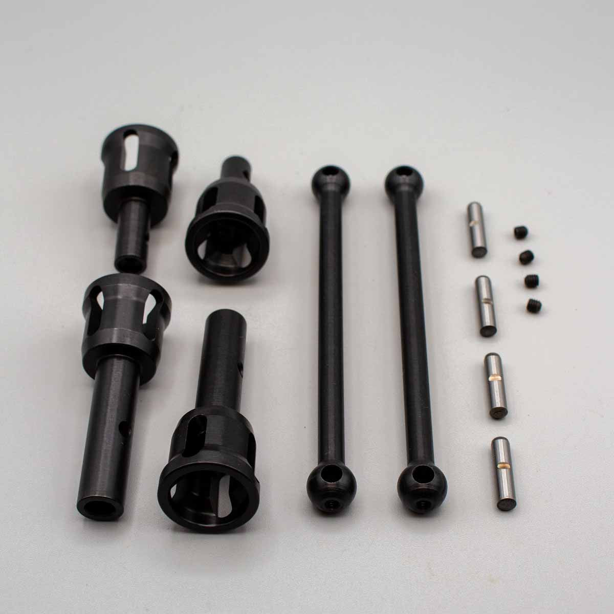 FLM: Super Duty "4 Ever" Stock Length Driveshaft & Cup Kit for HPI Baja 5b/5T/ 5SC - 5mm Cups/Pins