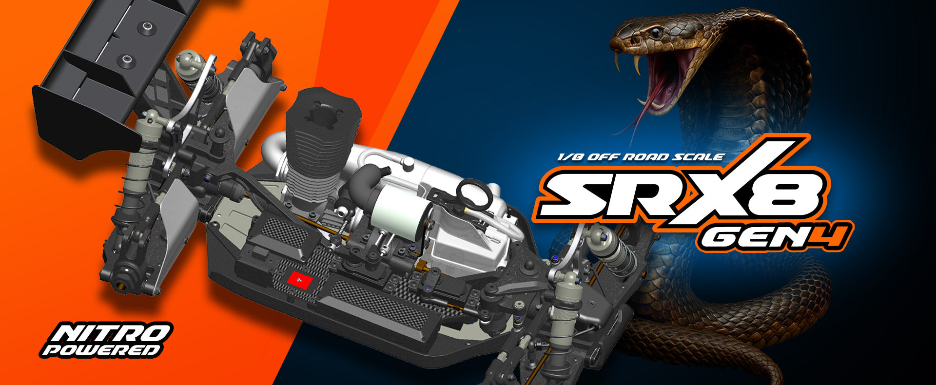 SERPENT SRX8 Gen4 1/8 4wd GP
