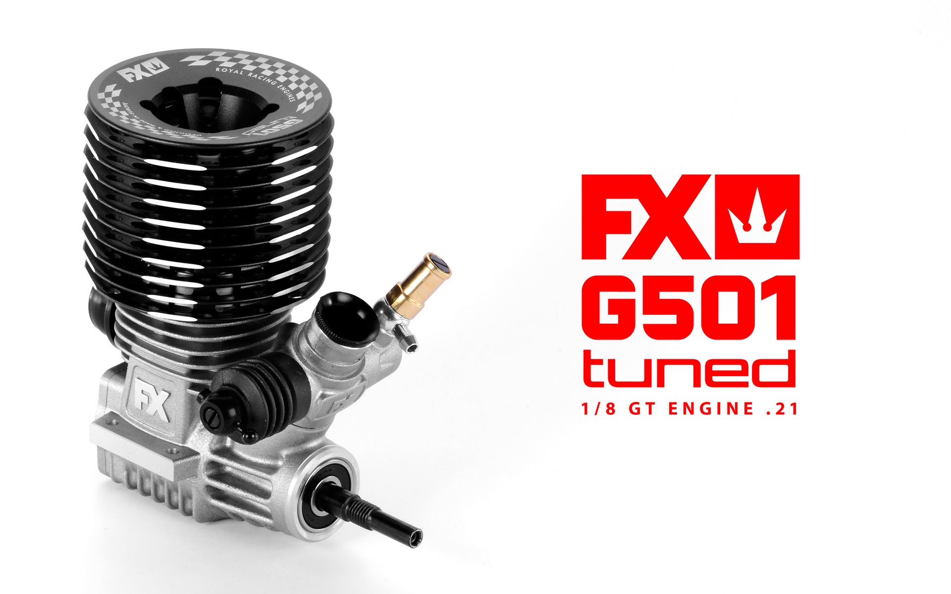 FX ENGINES: FX G501 TUNED - 5 PORTS, DLC, CERAMIC BEARING, BALANCED