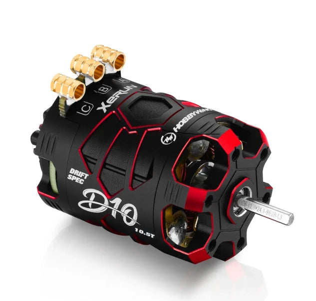 Hobbywing XeRun D10 10.5T Drift Spec Brushless Motor