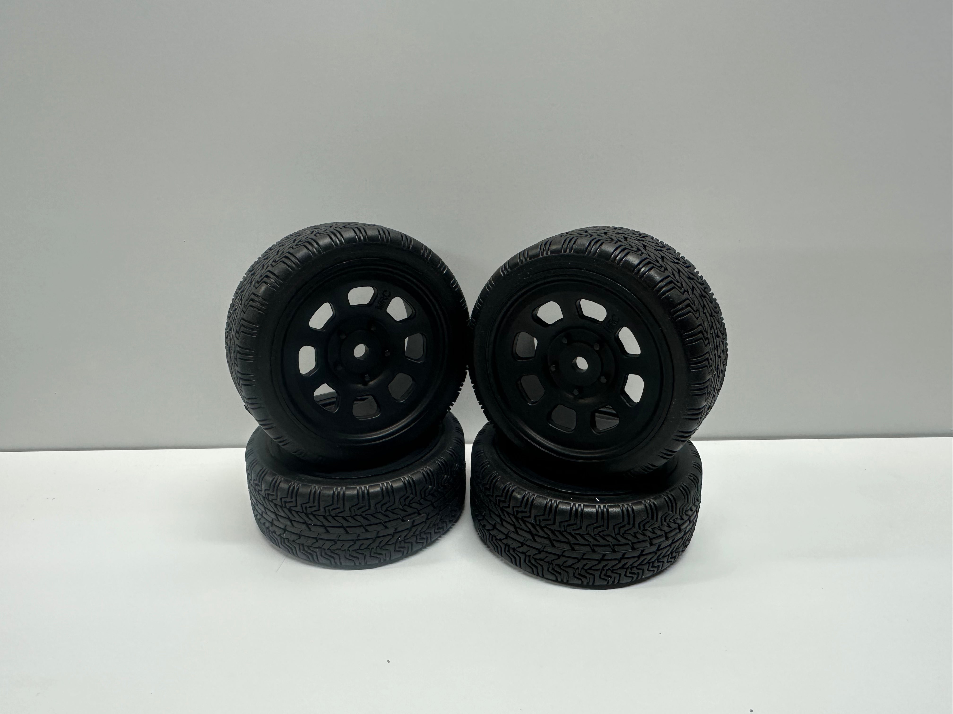 HYPER SPEED LAB: NZRCS Streetstock/Stockcar Control Tyre - SOFT PREMOUNT (4pcs)