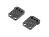 XRAY: GRAPHITE EXTENSION FOR ALU REAR UPRIGHT (1+1)