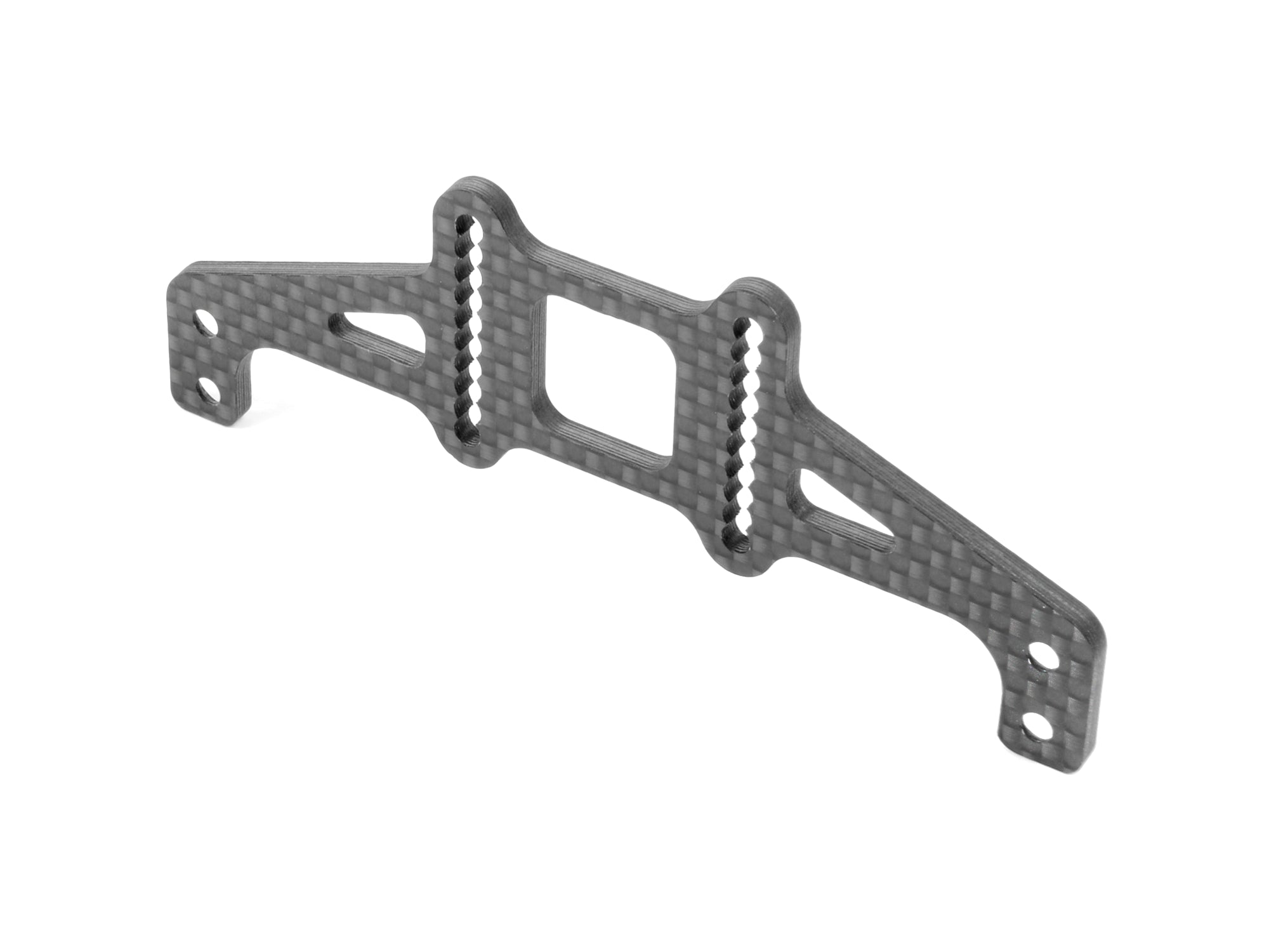XRAY: X1'24 GRAPHITE REAR WING MOUNT 2.5MM