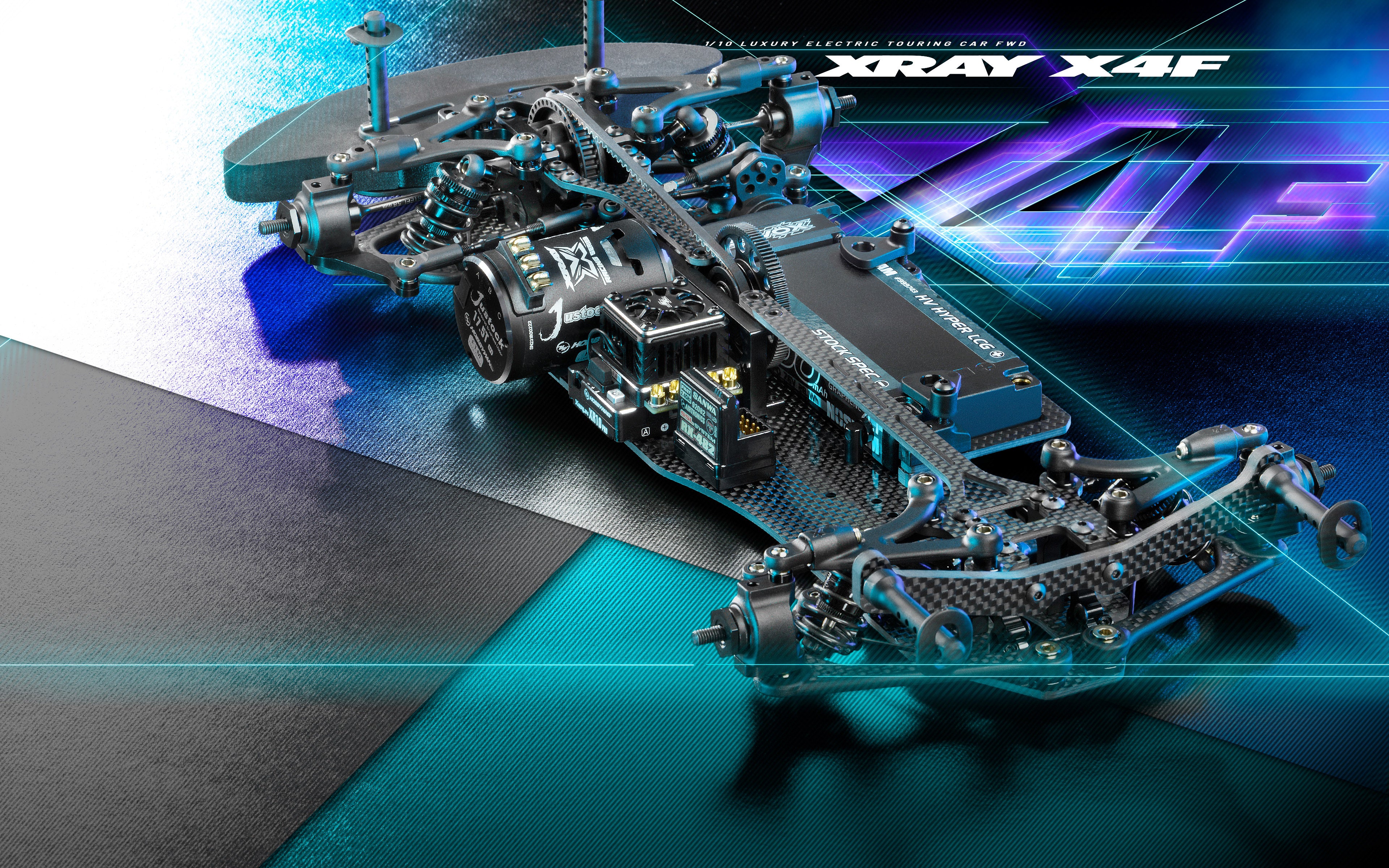 XRAY: X4F'25 - 1/10 LUXURY ELECTRIC TC FWD