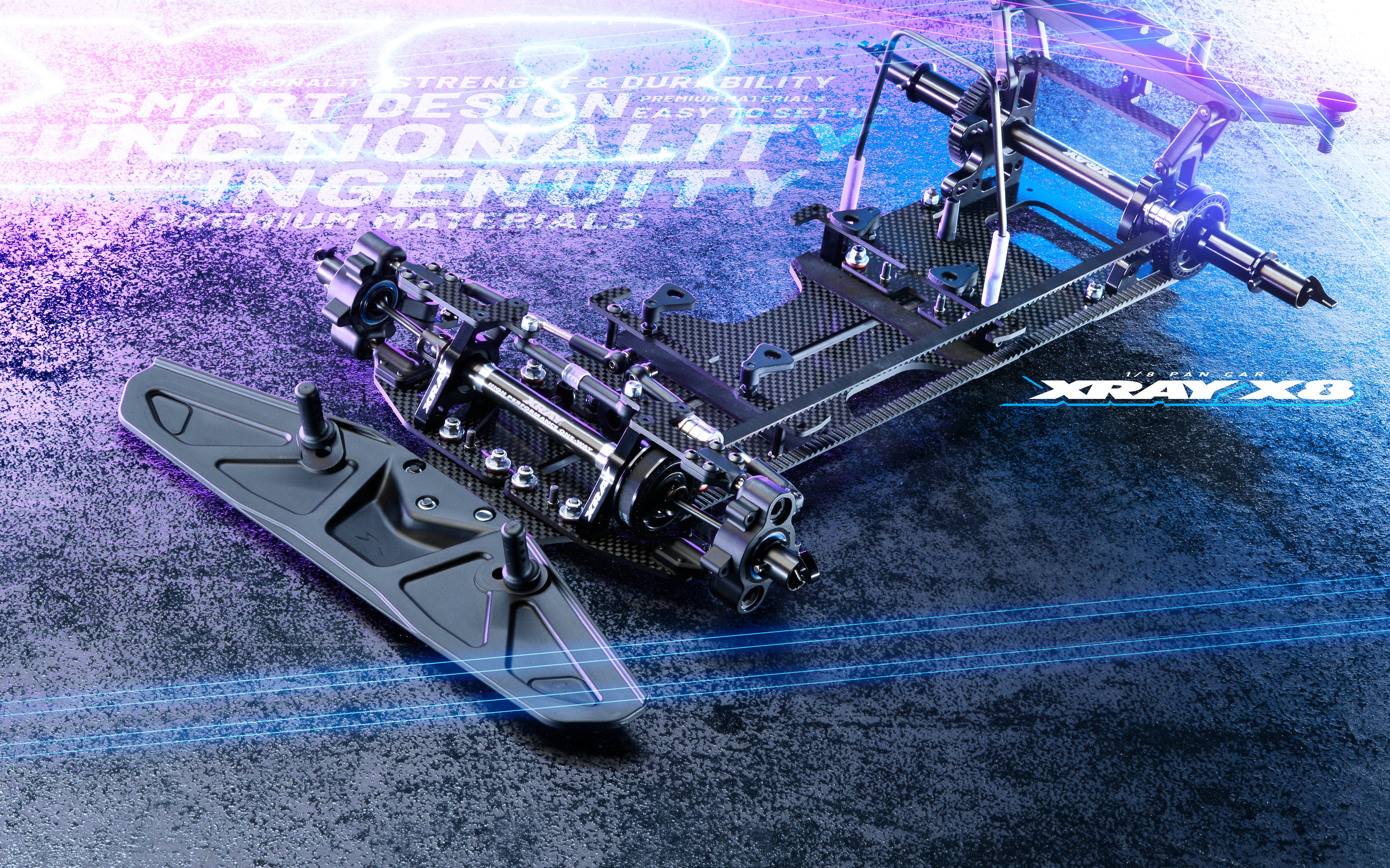 XRAY X8'26 - 1/8 ELECTRIC ON-ROAD PAN CAR