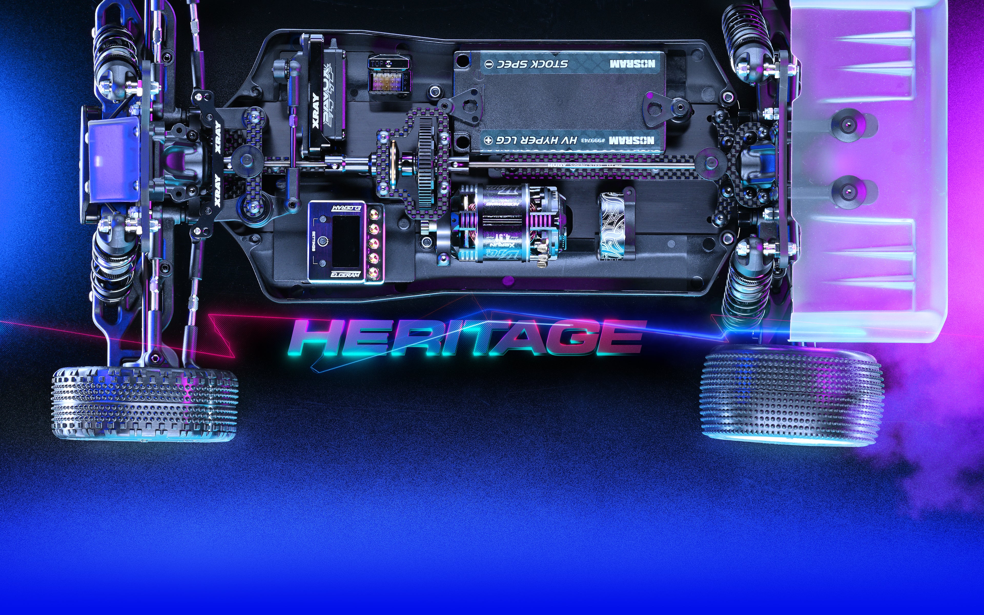 XRAY XB4C'26 - 4WD 1/10 ELECTRIC OFF-ROAD CAR - CARPET EDITION