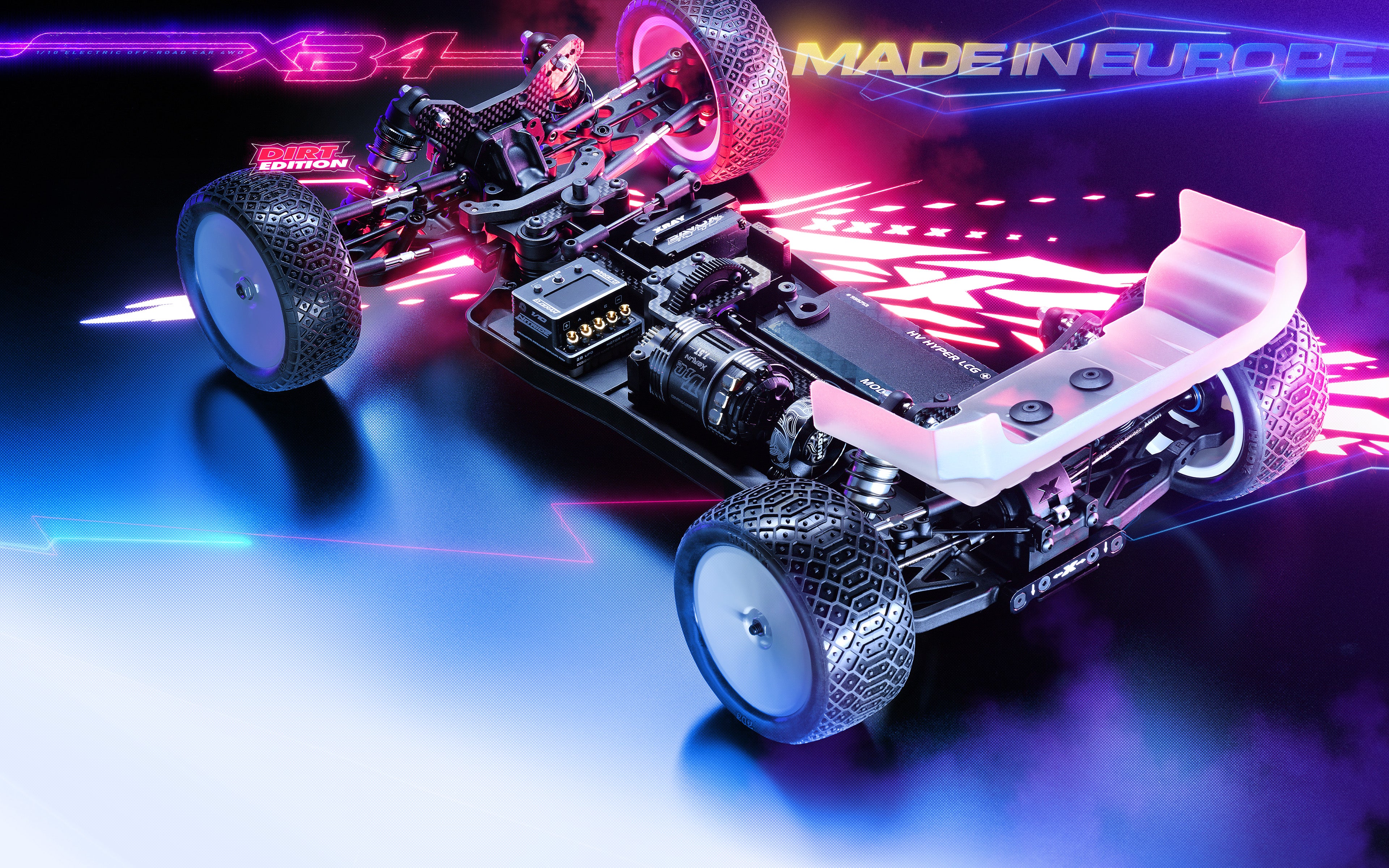 XRAY XB4D'26 - 4WD 1/10 ELECTRIC OFF-ROAD CAR - DIRT EDITION