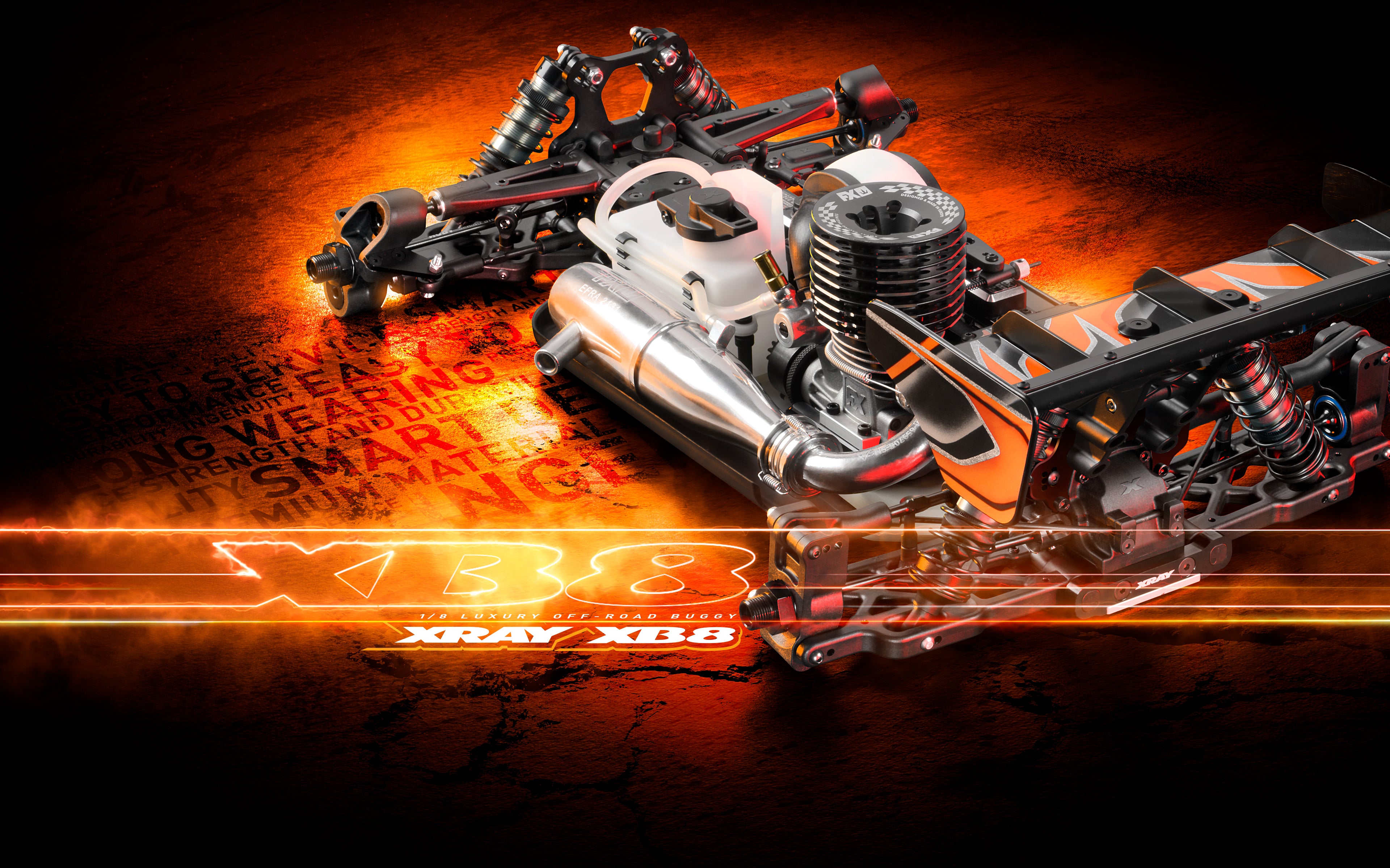 XRAY: XB8'24 - 1/8 LUXURY NITRO OFF-ROAD CAR