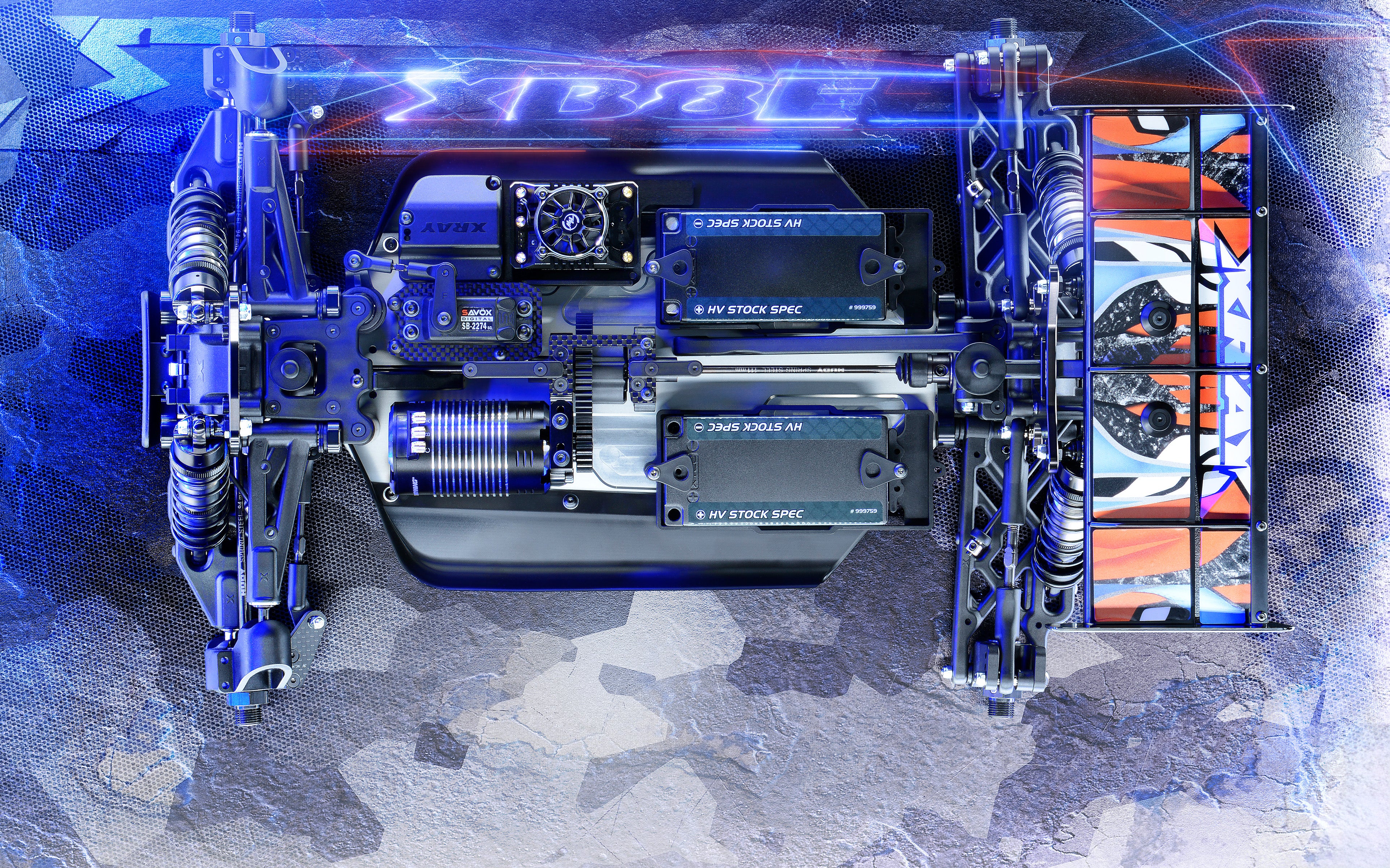 XRAY: XB8E'25 - 1/8 ELECTRIC OFF-ROAD CAR