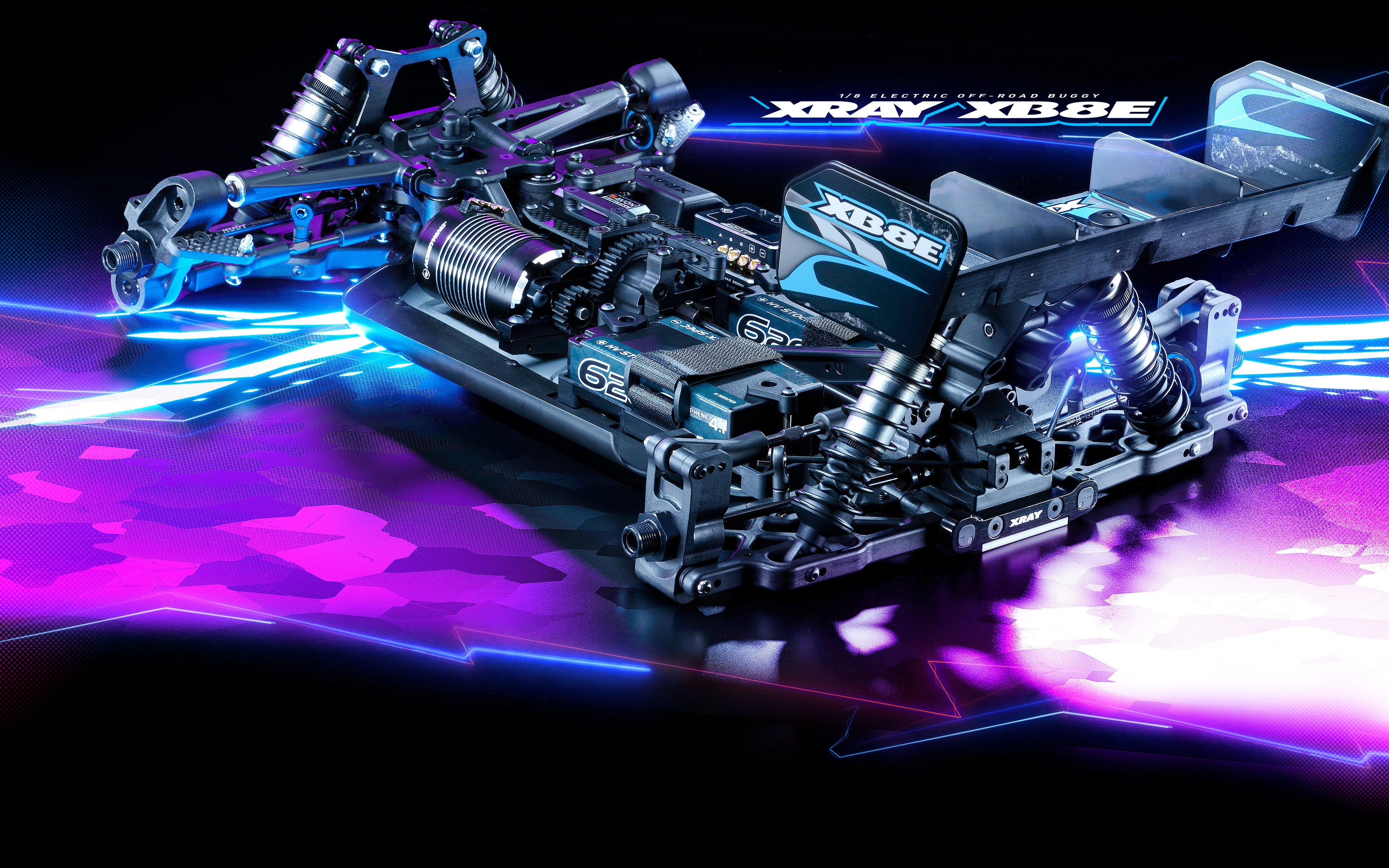 XRAY XB8E'26 - 1/8 ELECTRIC OFF-ROAD CAR