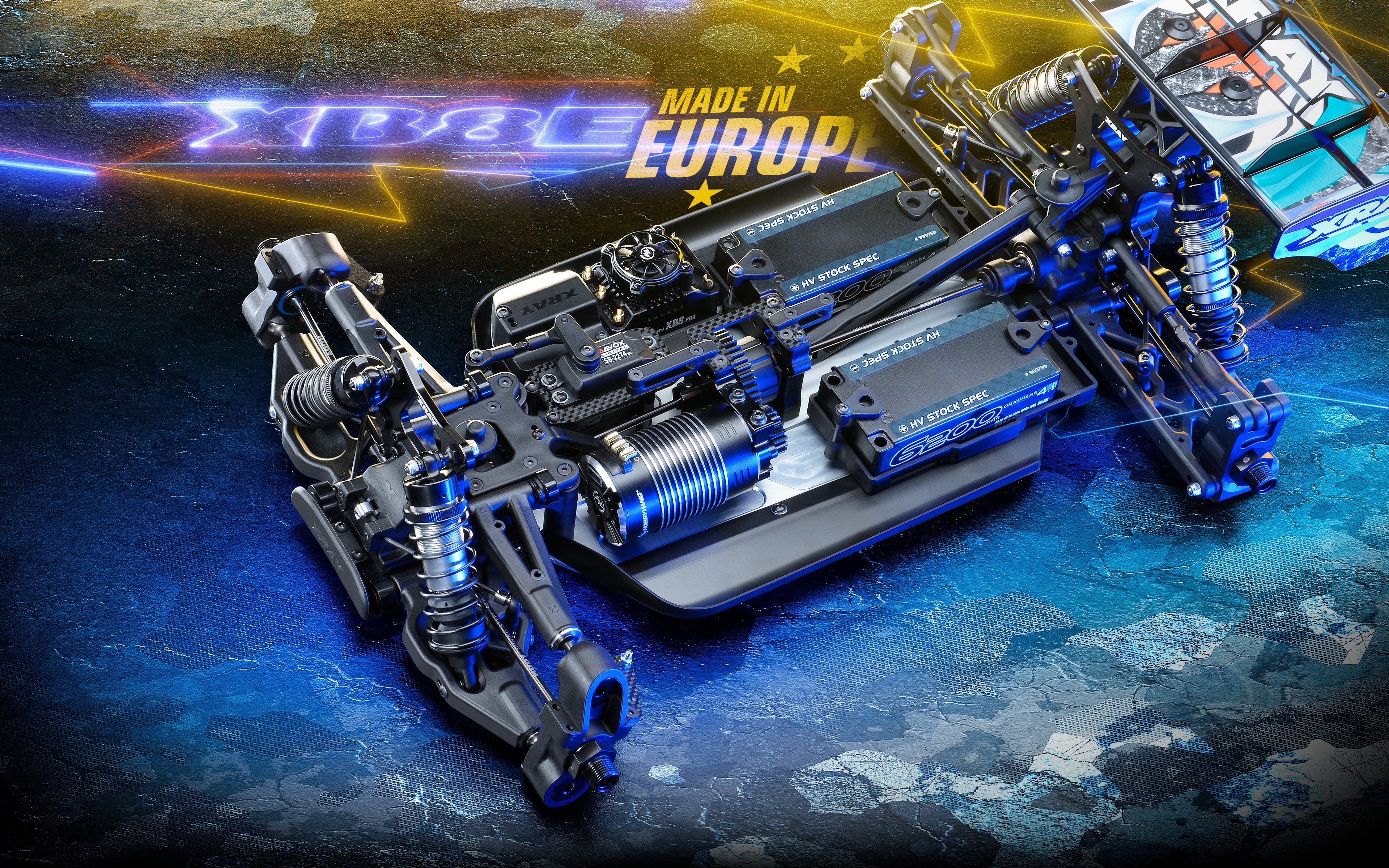 XRAY: XB8E'25 - 1/8 ELECTRIC OFF-ROAD CAR