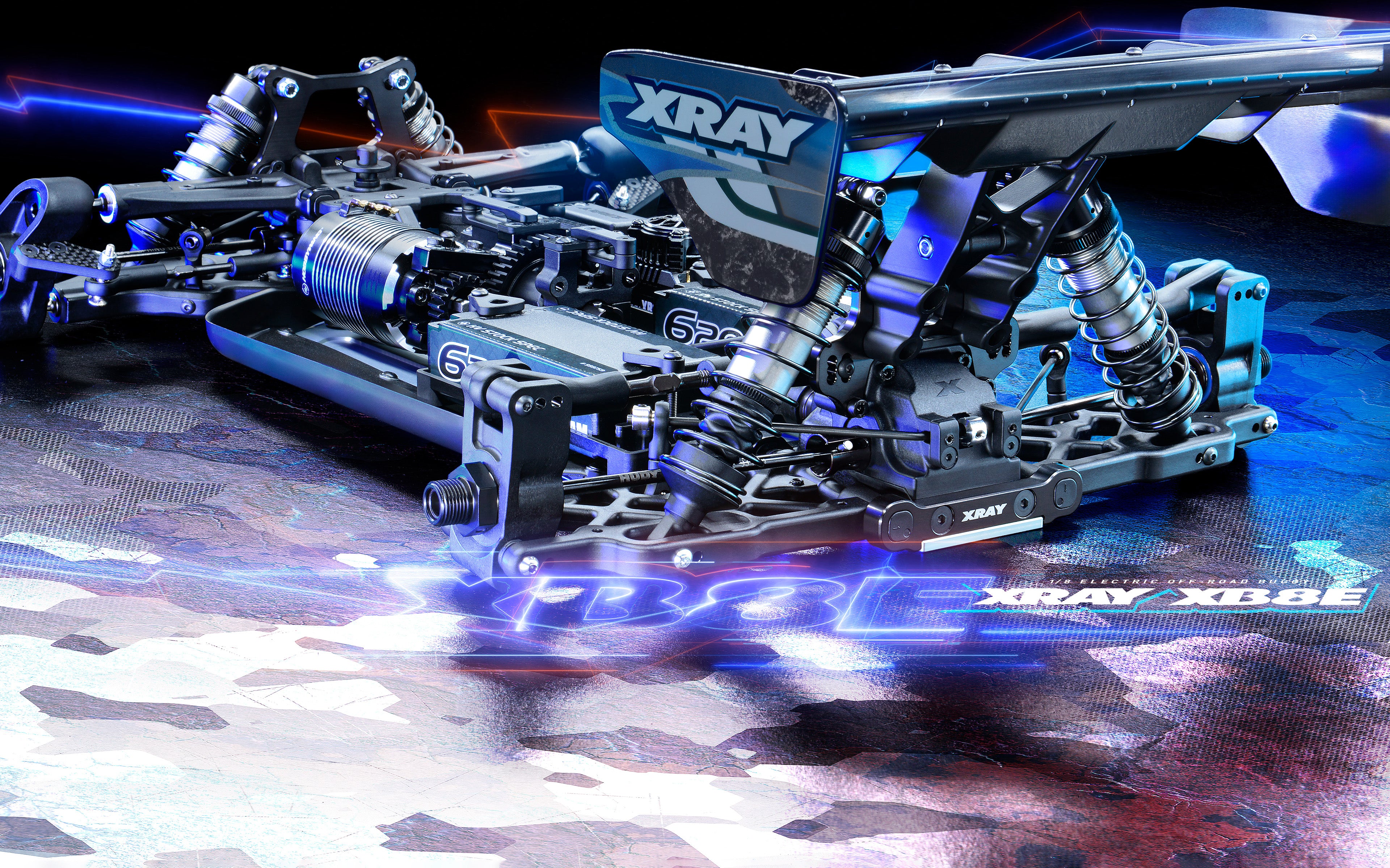 XRAY: XB8E'25 - 1/8 ELECTRIC OFF-ROAD CAR