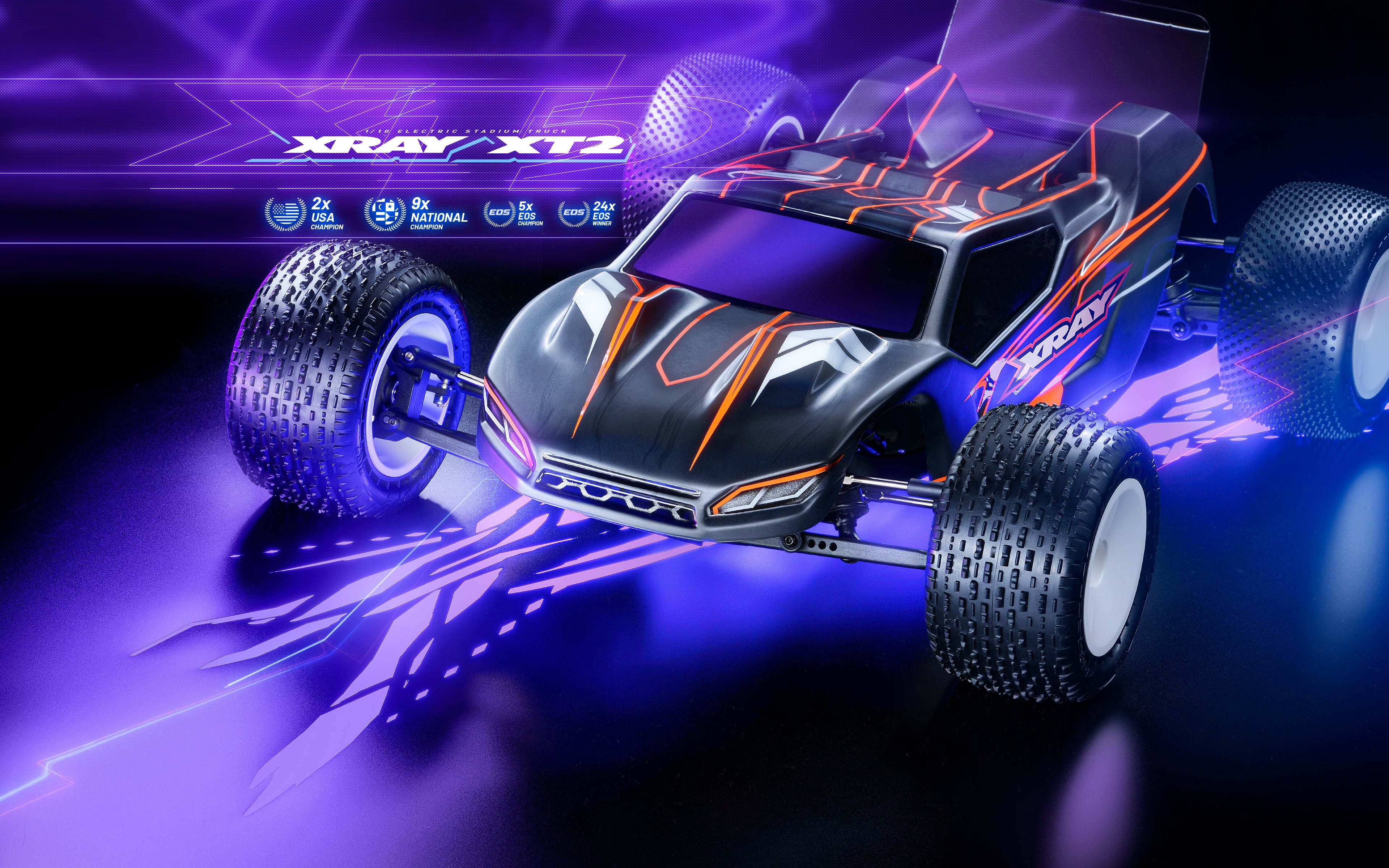 XRAY XT2D'28 - 2WD 1/10 ELECTRIC STADIUM TRUCK - DIRT EDITION
