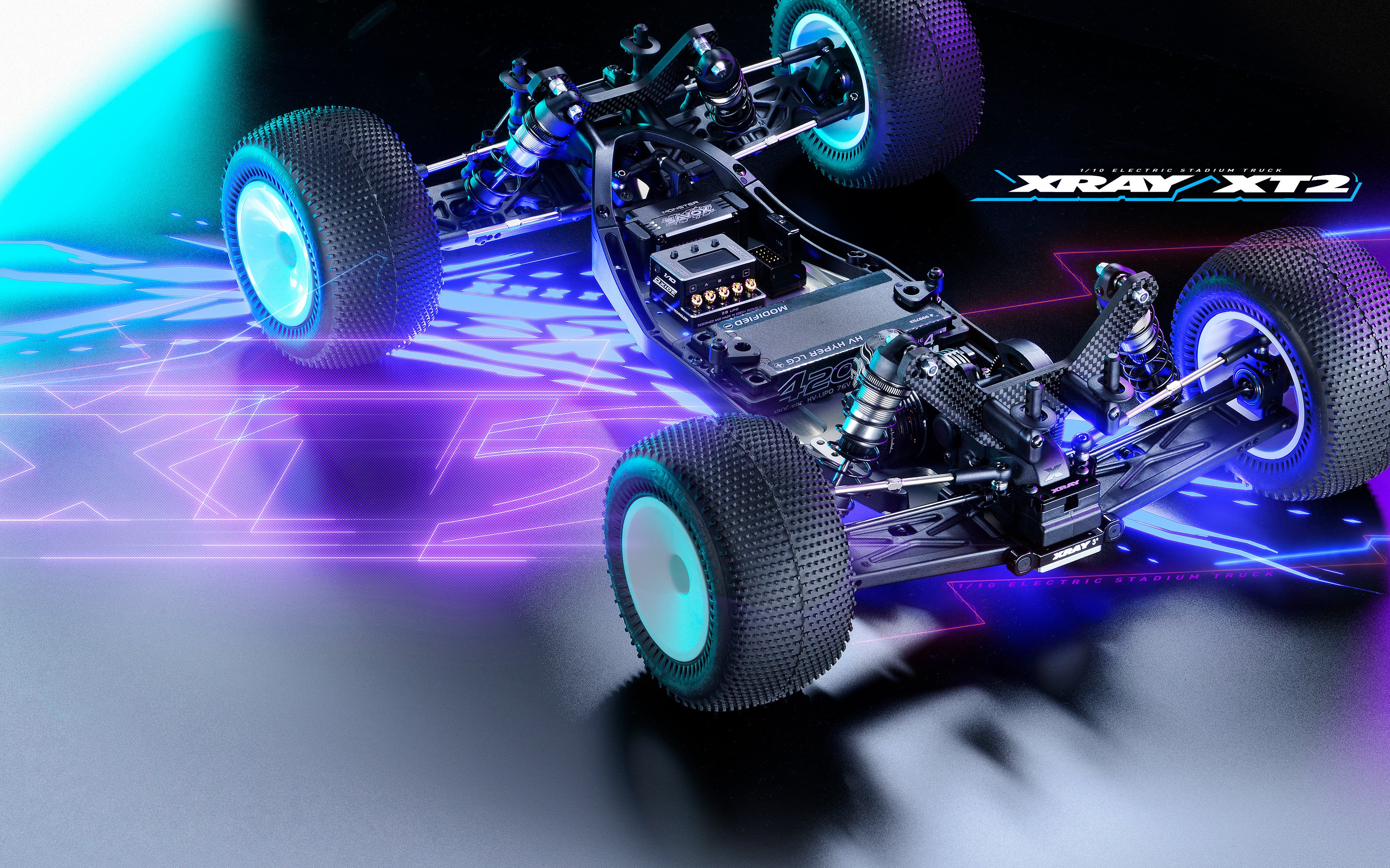 XRAY XT2D'28 - 2WD 1/10 ELECTRIC STADIUM TRUCK - DIRT EDITION