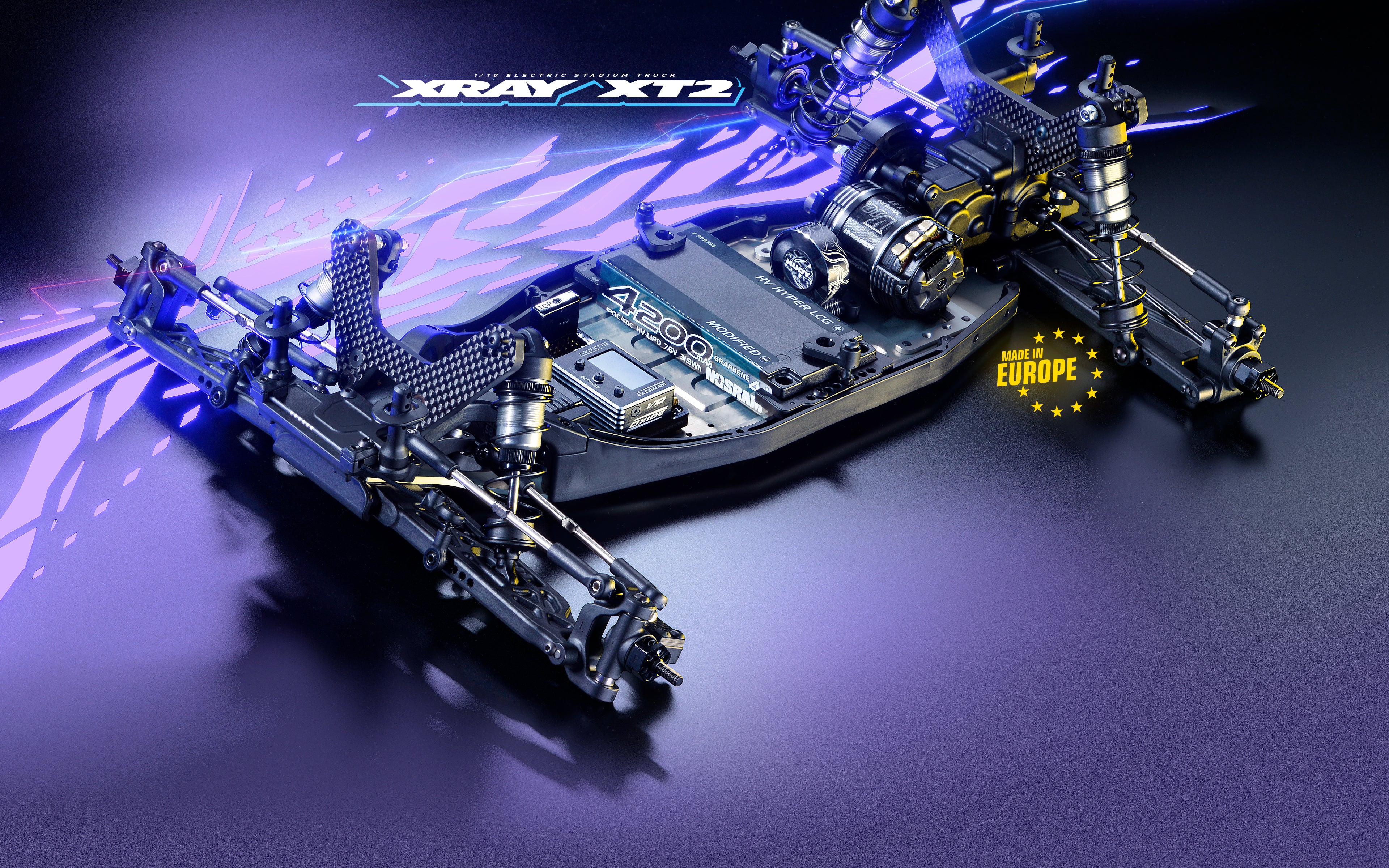 XRAY XT2D'28 - 2WD 1/10 ELECTRIC STADIUM TRUCK - DIRT EDITION
