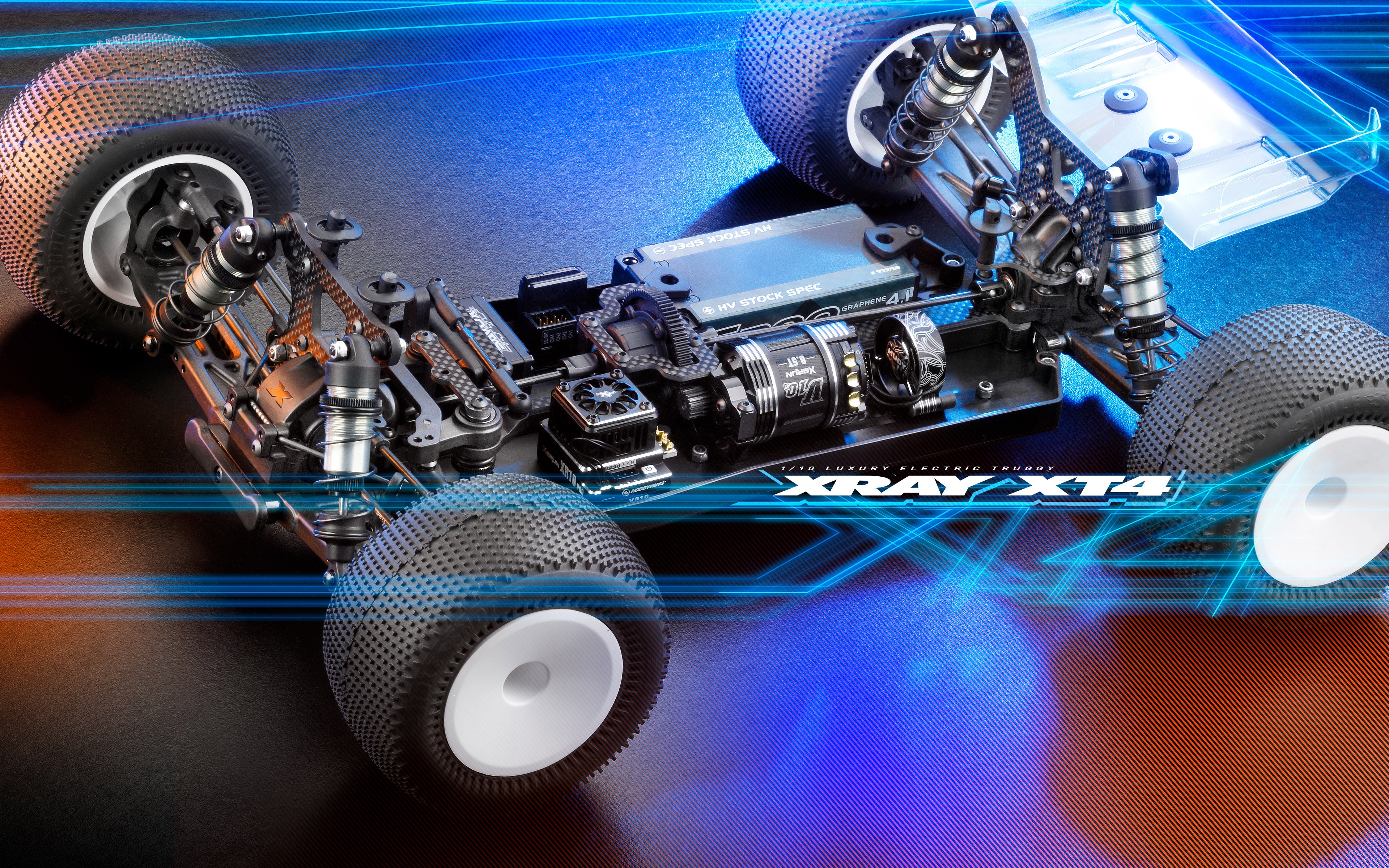 XRAY: XT4'24 - 4WD 1/10 ELECTRIC OFF-ROAD TRUGGY