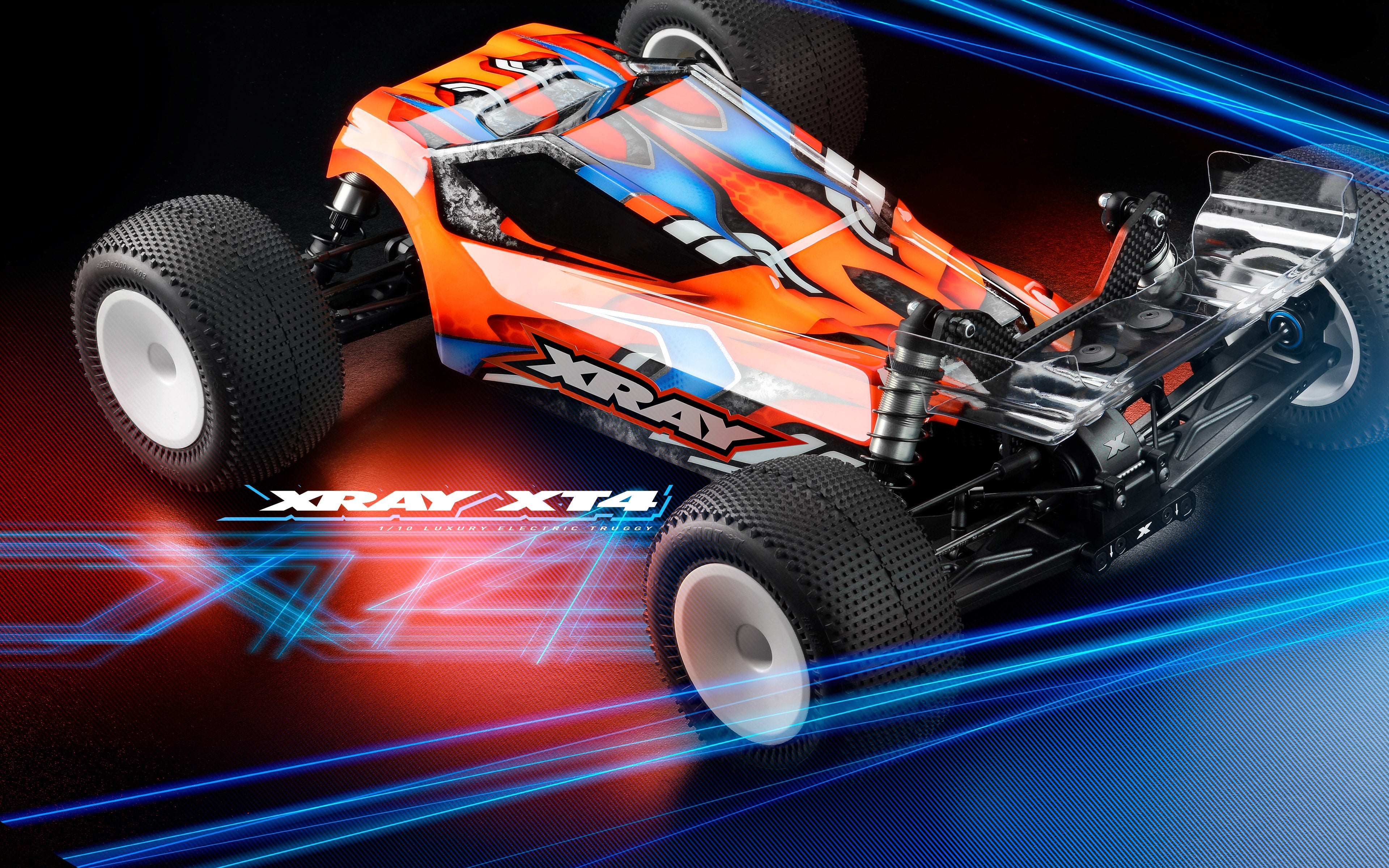 XRAY: XT4'24 - 4WD 1/10 ELECTRIC OFF-ROAD TRUGGY
