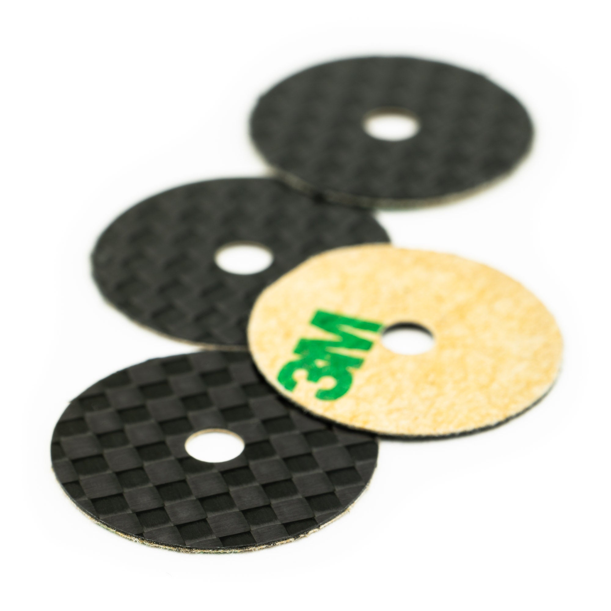 1up Racing: CF Protective Body Washers - 3mm I.D.