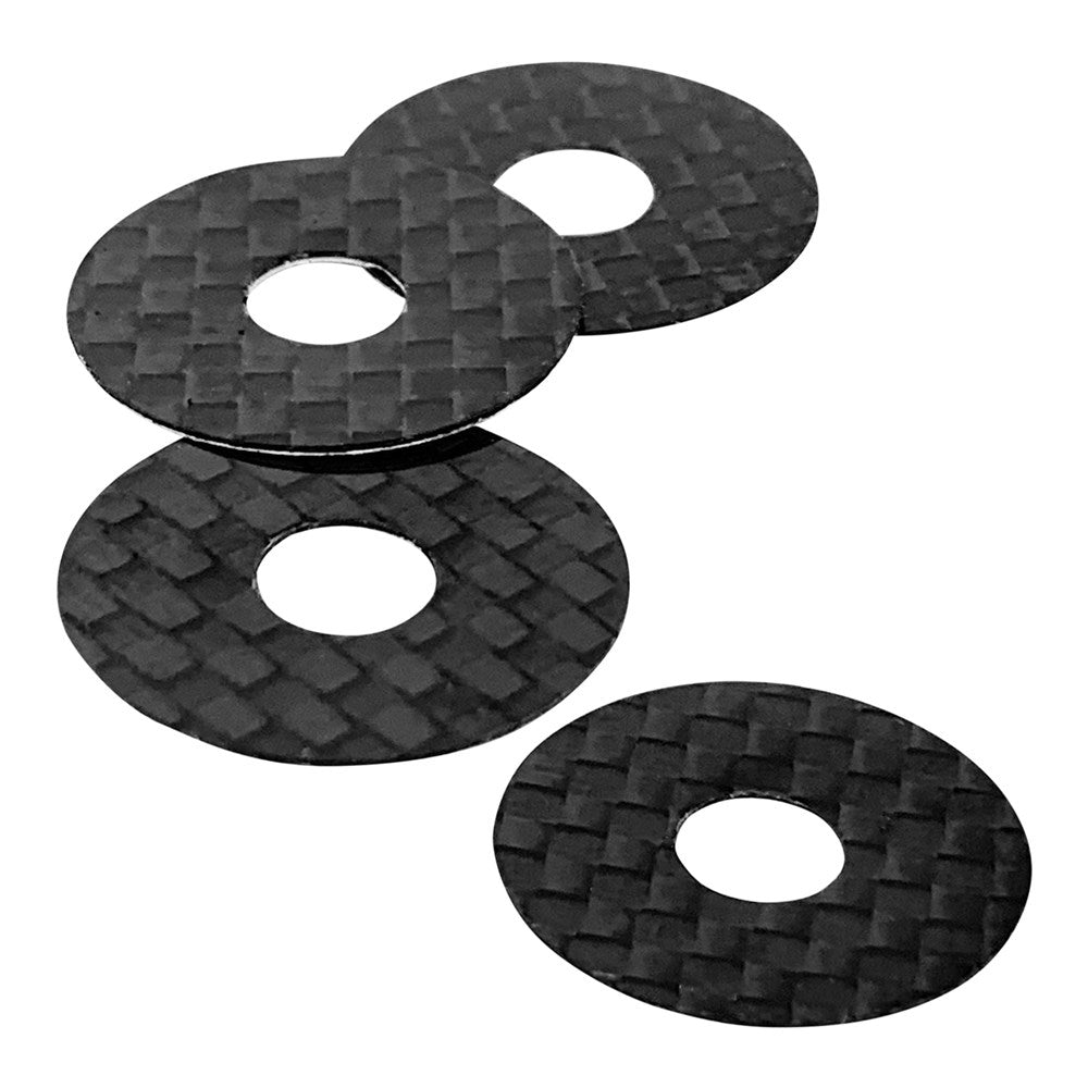 1up Racing: CF Protective Body Washers - 6mm Post