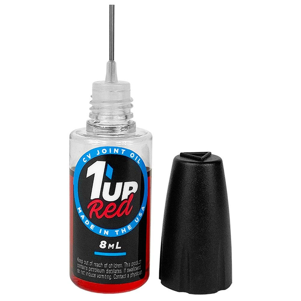 1up Racing: Red CV Joint Oil - 8ml Oiler Bottle