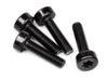 HPI Racing: Wide Cap Head Torx Screw M5x20mm (4pcs)