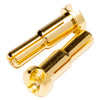 1up Racing: LowPro 4/5mm Stepped Bullet Plugs - 2pcs