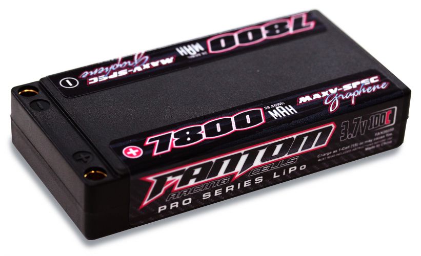 Fantom: 7800mAh 100-160C 1S 3.7V MaxV-SPEC Pro Silicone Graphene LiPo ...