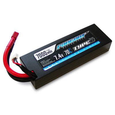 Fantom: 70C-140C COMPETITION SERIES LIPO – 7000MAH, 7.4V, 2-CELL, DEANS CONNECTOR