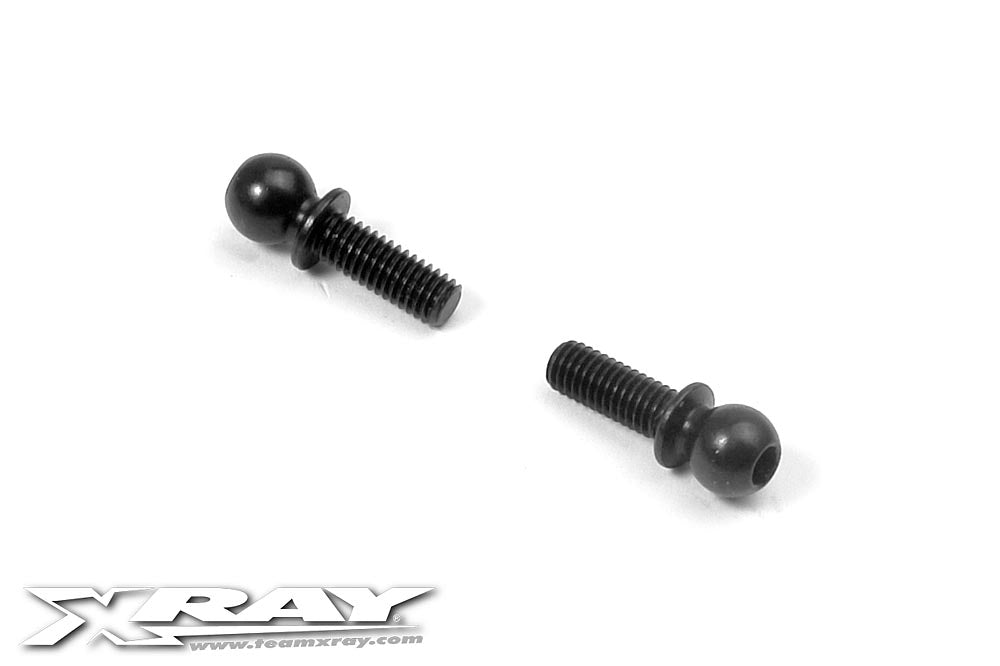 XRAY: BALL END 4.9MM WITH THREAD 8MM (2)