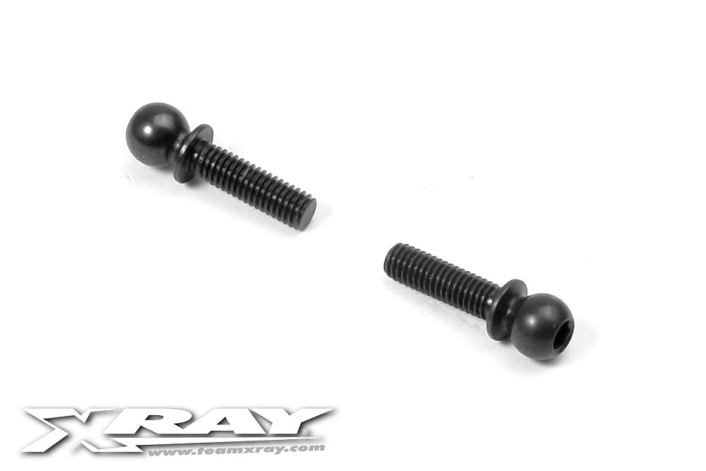 XRAY: BALL END 4.9MM WITH THREAD 10MM (2)